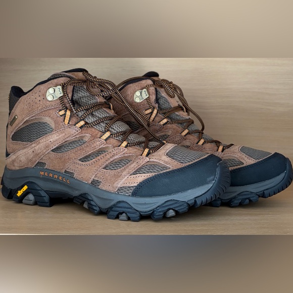 ✨$119✨NIB•Merrell Moab 3 Mid Waterproof Men's Boots | Size 12 - Picture 2 of 16